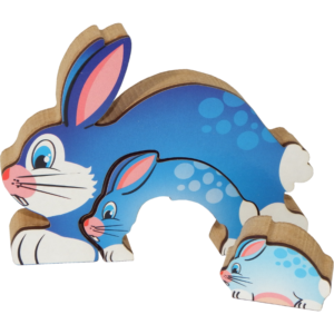 Quebra-Cabeça Zoo Coelho