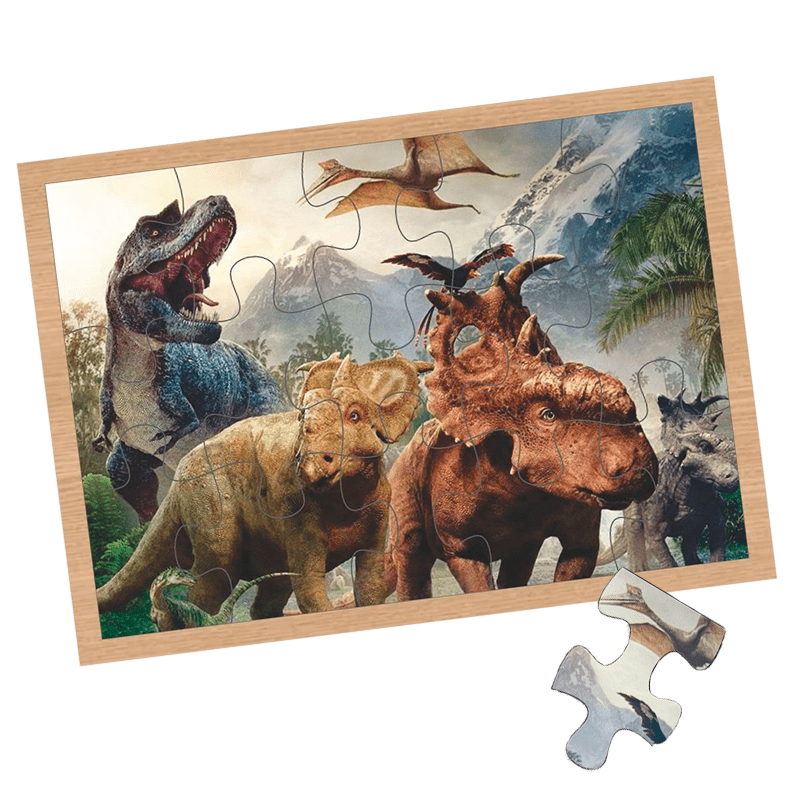 Quebra-Cabeça Dinossauros, Quebra Cabeça
