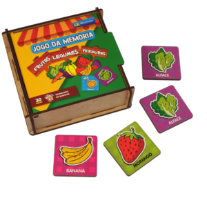 Jogo da Memória – Frutas, Legumes e Verduras