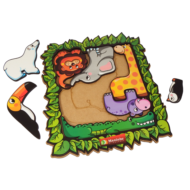 Quebra-Cabeça Bichos