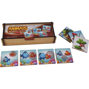 Jogo Sequência Lógica – Animais